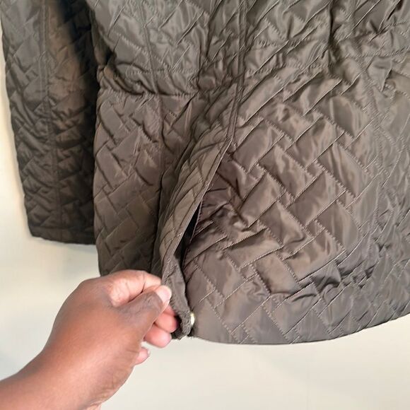 Cole Haan Quilted Olive Women’s Jacket XS - Picture 9 of 11